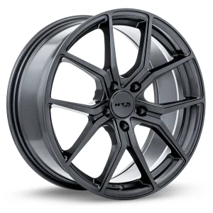 RTX Wheels – FF10 – Gunmetal – 18″x8″ 35mm – All weather Wheels – 082708